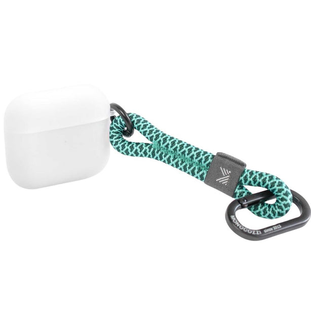 Monocozzi ESSENTIALS | Dust Proof Translucent Soft Plastic Case for AirPods 3 with Strap