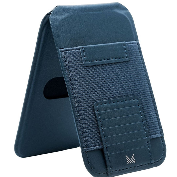 Monocozzi LUCID Refined | Biodegradable Leather Magnetic Multi Purpose Stand Wallet for iPhone