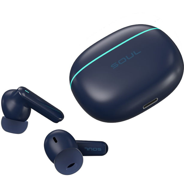 SOUL S-LIVE 50 Premium Low Latency True Wireless Earbuds - Black