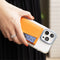 Monocozzi LUCID Refined | Biodegradable Leather Magnetic Metal Card Protector for iPhone