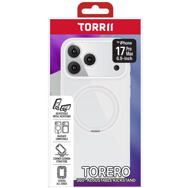 TORRII TORERO (Stand Case+MagSafe Compatible) for iPhone 17 Pro Max (6.9