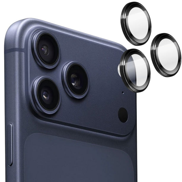 TORRII BODYGLASS Aluminium Camera Ring for iPhone 17 Pro / iPhone 17 Pro Max - Black