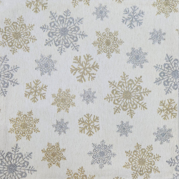 SNOWFLAKES Chenille Cushion Cover
