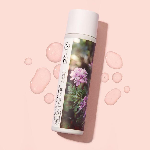 Garden of Wellness  Nourishing Body Oil - Geranium Breeze