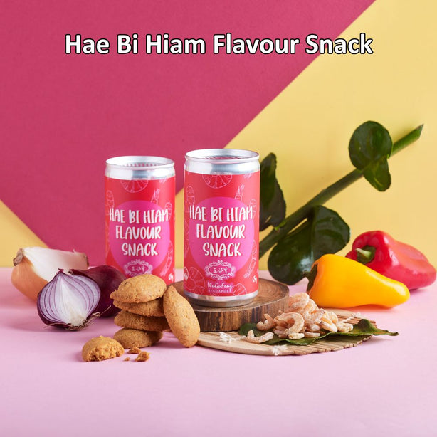 WuGuFeng Savoury Sensations of Singapore – NASI LEMAK FLAVOUR SNACK(65g/can) (Set of 10)