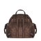 Sartorial Suede Backpacks - Brown