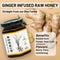Lemon + Ginger Raw Honey Gift Set  250g x 2