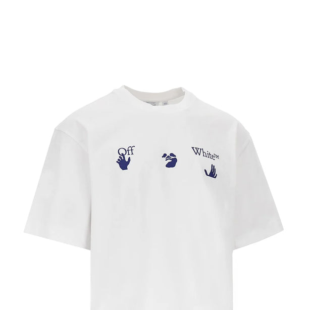 OFF WHITE Bacco Arrow Skate' cotton T-shirt