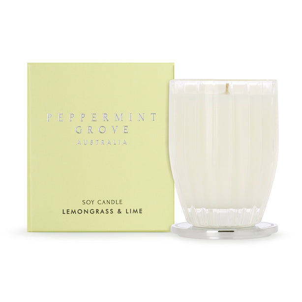 PGA Lemongrass & Lime Soy Candle (200g)