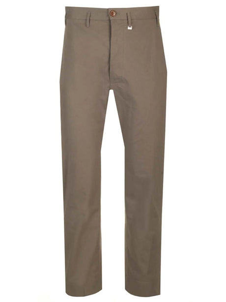 Vivienne Westwood M Cropped Cruise Trousers - Green