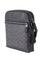 Coach Mens Houston Flight Bag In Signature Canvas - Charcoal/Black