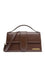 Large Calfskin Crossbody Bag - Brown