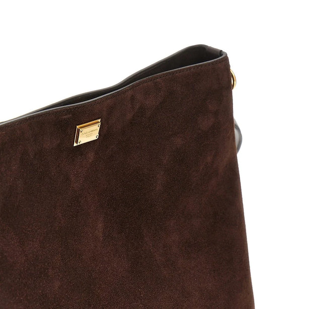 DOLCE&GABBANA Vittoria' suede leather big bag