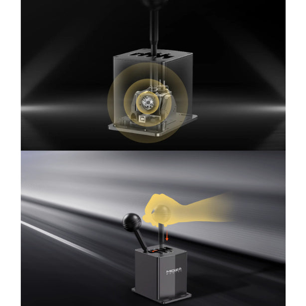 MOZA HGP Shifter 7+1 Speed CNC Aluminum Gear Shifter