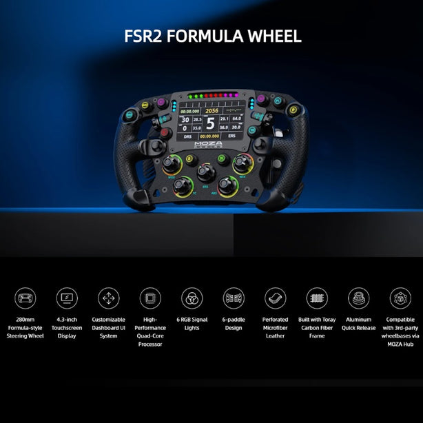 MOZA R9 V3 Direct Drive Wheel Base 9Nm Torque