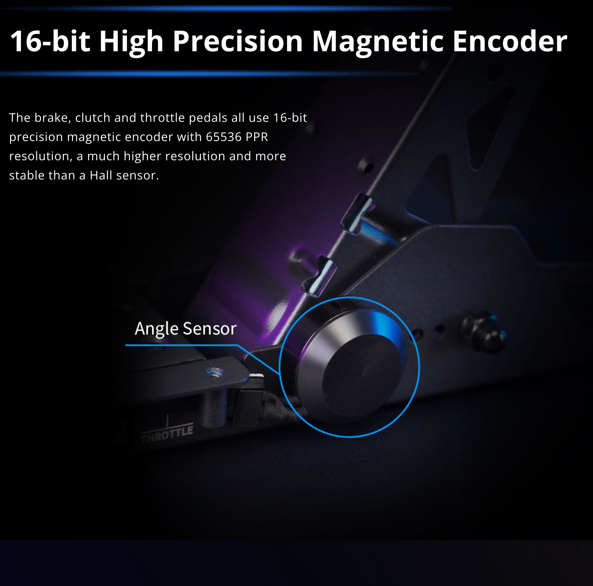 MOZA SR P Single Clutch Pedal High Precision Load Cell