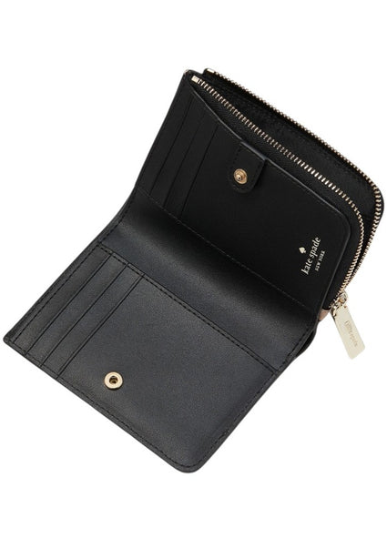 Kate Spade Madison Colorblock Small L Zip Wallet - Toasted Hazelnut/Multi