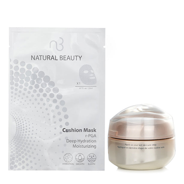 Shiseido Benefiance Wrinkle Smoothing Eye Cream 15ml X Natural Beauty R-pga Deep Hydration Moisturizing Cushion Mask (exp Date: 29/03/2026) 6x 20ml