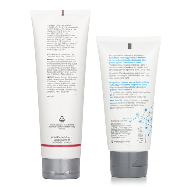 Dermalogica Skin Smoothing Cream 100ml X Eltamd Uv Sport Broad Spectrum Spf 50 226g - 2pcs