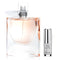 Lancome La Vie Est Belle L'eau De Parfum Spray 75ml X Natural Beauty Hydrating Radiant Eye Concentrate (exp Date: 02/2026) 15ml - 2pcs