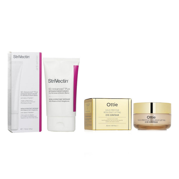 Strivectin Sd Advanced Plus Intensive Moisturizer For Winkles & Stretch Marks 118ml X Ottie Gold Prestige Resilience Lifting Eye Contour 30ml -
