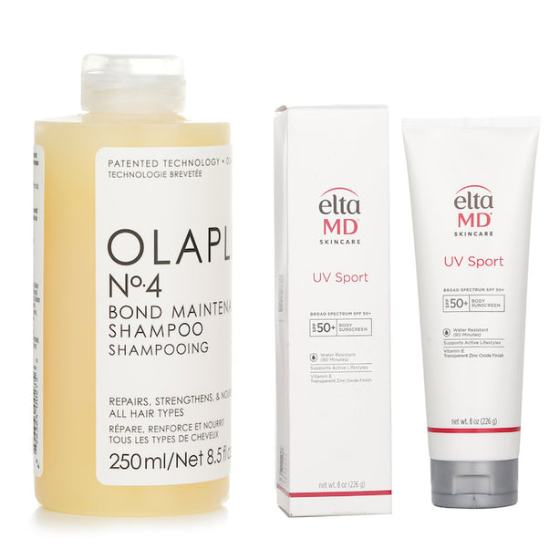 Olaplex No. 4 Bond Maintenance Shampoo 250ml X Eltamd Uv Sport Broad Spectrum Spf 50 226g - 2pcs