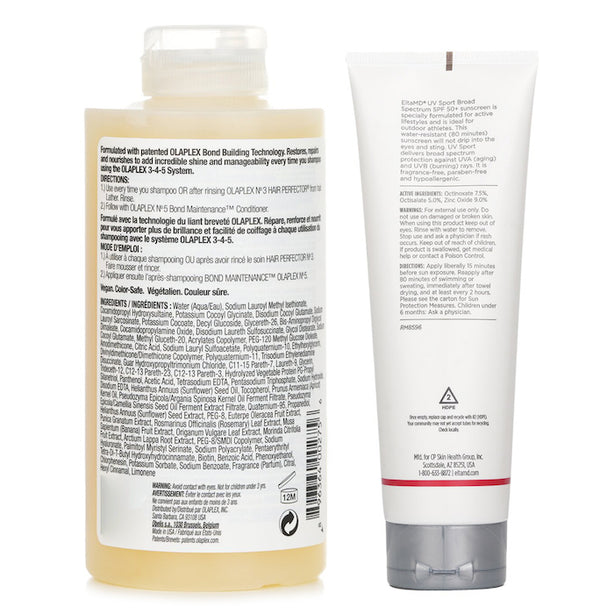 Olaplex No. 4 Bond Maintenance Shampoo 250ml X Eltamd Uv Sport Broad Spectrum Spf 50 226g - 2pcs
