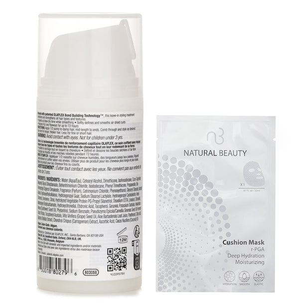 Olaplex No. 6 Bond Smoother 100ml X Natural Beauty R-pga Deep Hydration Moisturizing Cushion Mask (exp Date: 01/2026) 6x 20ml - 2pcs
