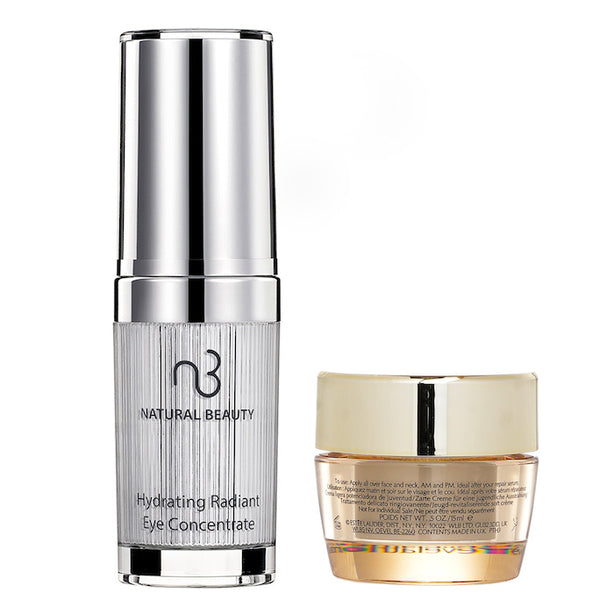 Estee Lauder Revitalizing Supreme + Youth Power Soft Creme (miniature) 15ml X Natural Beauty Hydrating Radiant Eye Concentrate (exp Date: 02/2026)