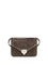 Valentino Garavani Rockstud mini suede Shoulder Bag - Ebony Brown