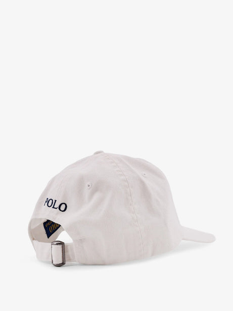 Polo Ralph Lauren Baseball cotton hat - Whitenewportnavy