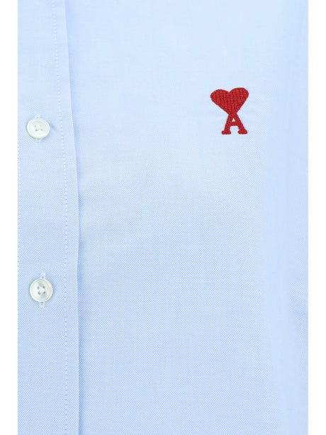 Ami Paris Adc Shirt - Bleu Ciel