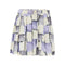 EMPORIO ARMANI Check print satin skorts