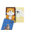 The Gang The Rangers Series The Mobz Premium Cotton Bath Linen X'mas Gift Set, 1 Piece Junior Hand Towel With 1 Piece Animal Plush