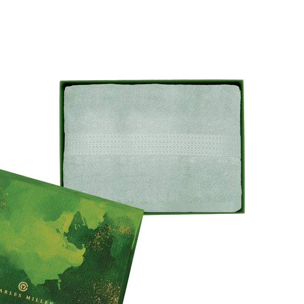 Charles Millen Signature Collection Boston 1 Piece Bamboo Cotton Bath Towel Gift Set