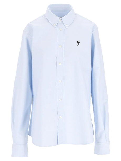 Ami Ami De CœUr Cotton Shirt - Sky Blue