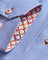 Coupe Cousu, Purple, Double Collar Long Sleeve Shirt