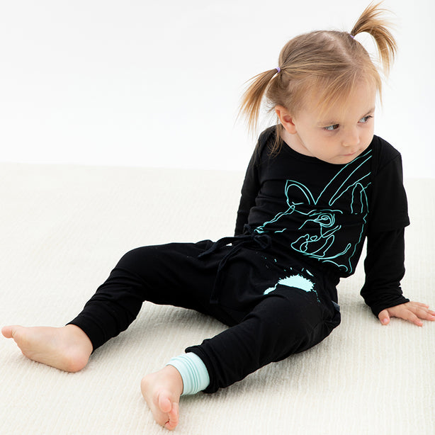 Saola Long Sleeve Baby Onesie