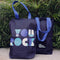 You Rock Denim Tote Bag