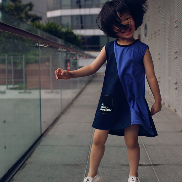 Chic Denim Kids Dress