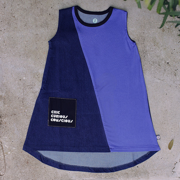 Chic Denim Kids Dress