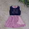 You Rock Pink Denim Kids Dress