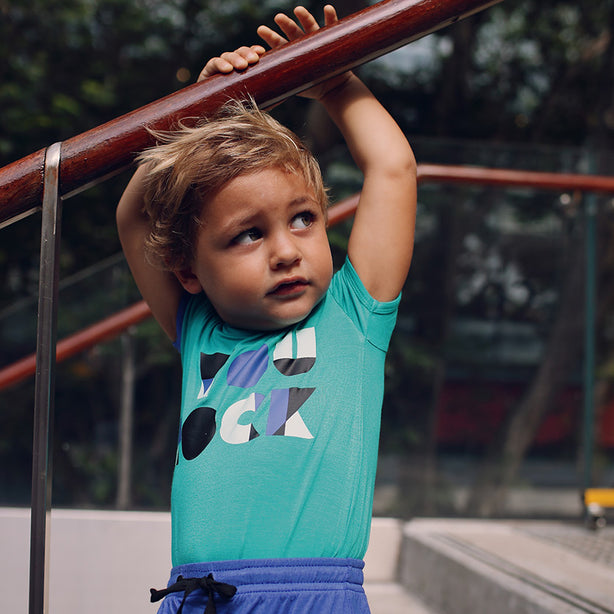 You Rock Short Sleeve Baby Onesie