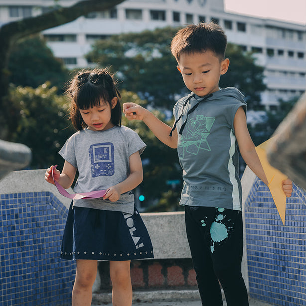 Lizzie Chill Hoodie Kids Sleeveless Top