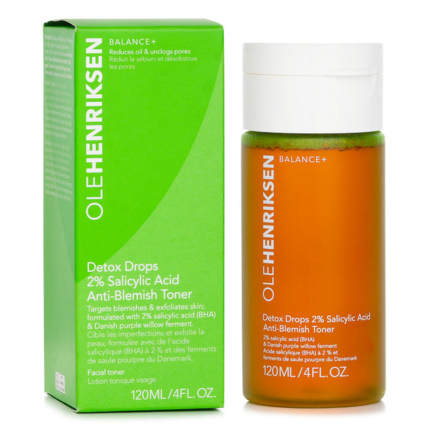Detox Drops 2% Salicylic Acid Anti-blemish Toner - 120ml