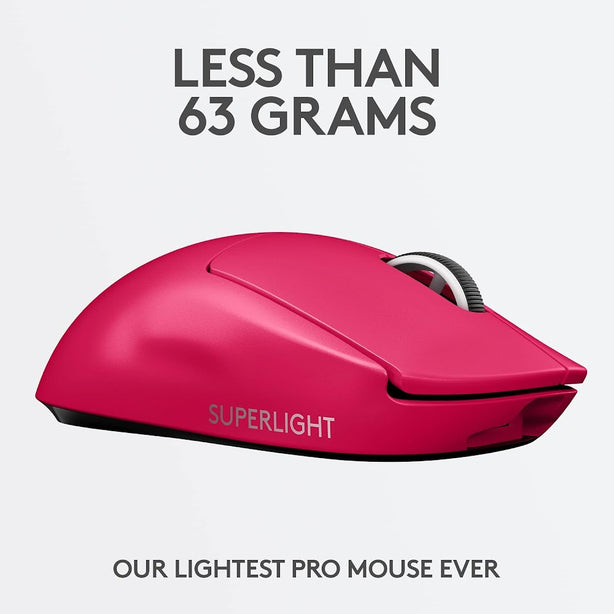 Logitech G Pro X Superlight Lightspeed Wireless Gaming Mouse
