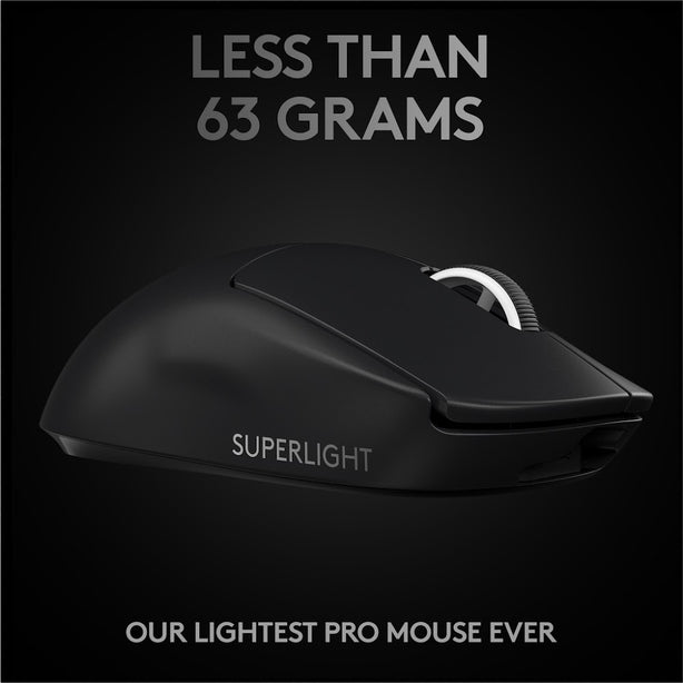Logitech G Pro X Superlight Lightspeed Wireless Gaming Mouse