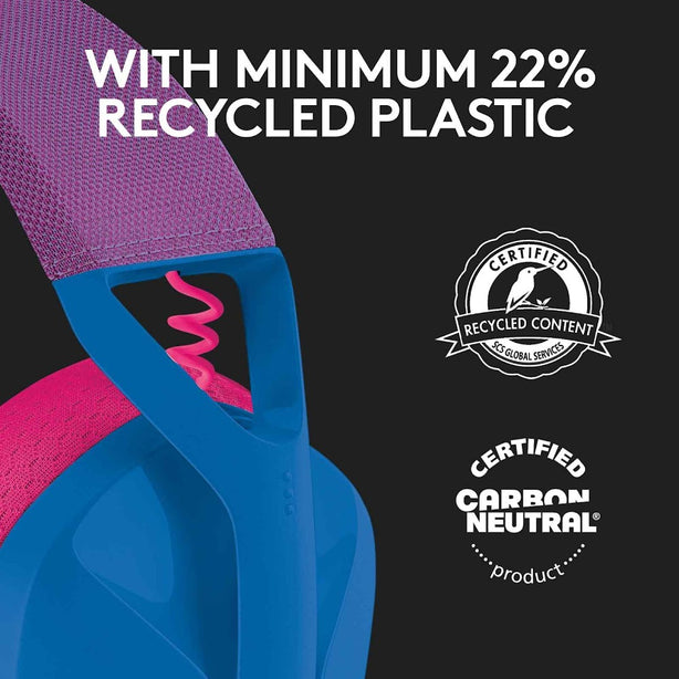 Logitech G435 Lightspeed Wireless Bluetooth Lightweight Gaming Headset