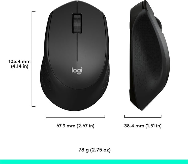 Logitech M331 Silent Plus Wireless Mouse