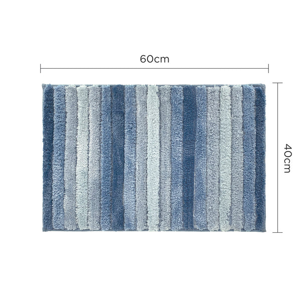 Charles Millen Suite Collection Cadda Microfibre Anti-Slip Mat, Medium, Set Of 2